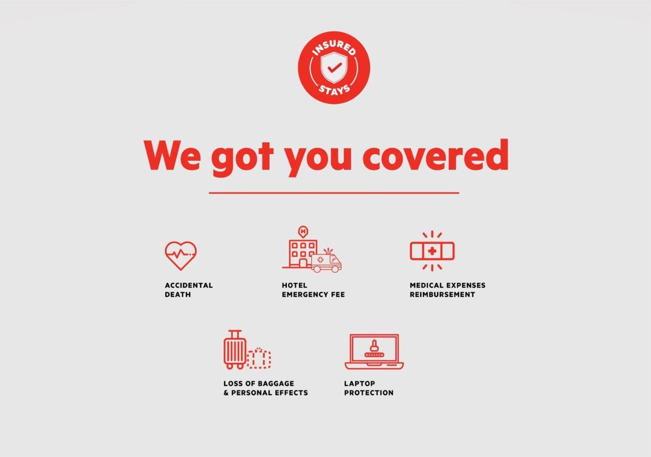 Vaccinated Staff - Oyo 578 Red Velvet Suites Manila Exterior foto